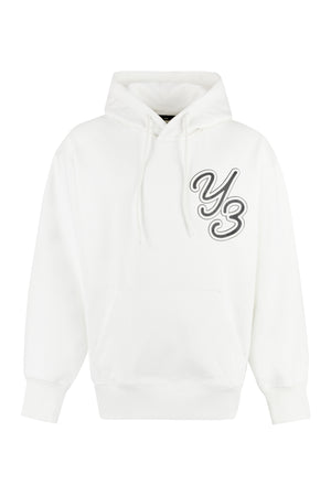 Logo print hoodie-0